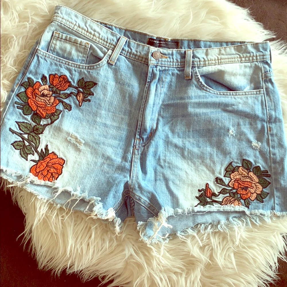 Flying monkey shorts